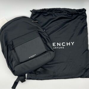 Givenchy Parfums NWT Black Women's Backpack & Dust Bag